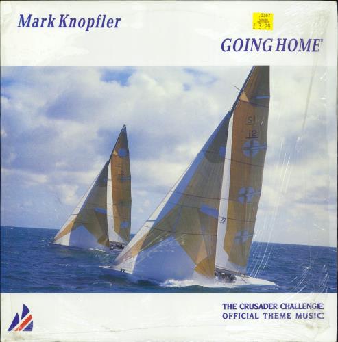 Mark Knopfler Going Home - Crusader Challenge picture sleeve - Shrink 12" vinyl single (12 inch record / Maxi-single) UK KNO12GO777924