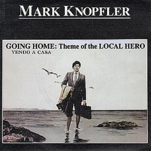 Mark Knopfler Going Home 7" vinyl single (7 inch record / 45) Spanish KNO07GO188132