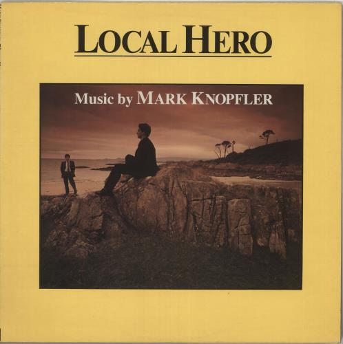 Mark Knopfler Local Hero - 2nd - Promo stickered vinyl LP album (LP record) UK KNOLPLO735085
