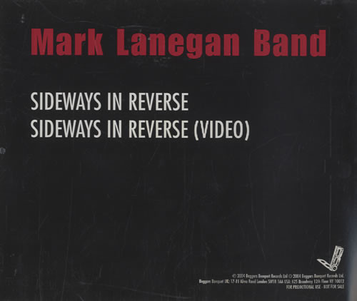 Mark Lanegan Sideways In Reverse CD-R acetate US KGNCRSI462619