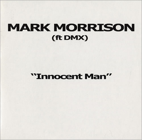 Mark Morrison Innocent Man CD-R acetate UK MMSCRIN471622