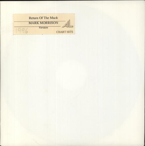 Mark Morrison Return Of The Mack 7" vinyl single (7 inch record / 45) UK MMS07RE855240