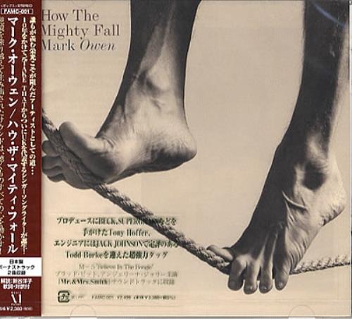 Mark Owen How The Mighty Fall CD album (CDLP) Japanese MKWCDHO341995