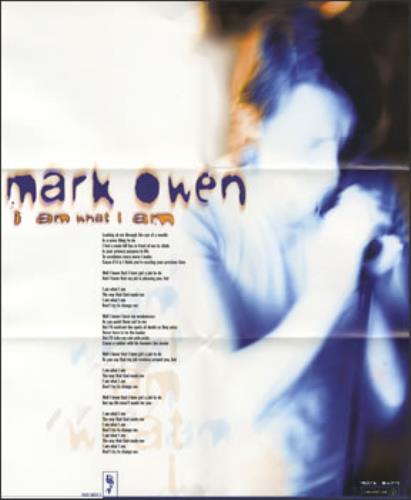 Mark Owen I Am What I Am CD single (CD5 / 5") UK MKWC5IA176357
