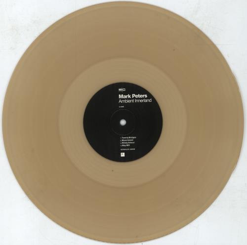 Mark Peters Ambient Innerland - Ochre Vinyl vinyl LP album (LP record) UK 5AYLPAM799283