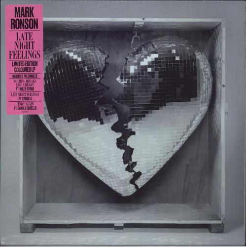 Mark Ronson Late Night Feelings - Grey Vinyl 2-LP vinyl record set (Double LP Album) UK RM-2LLA816820
