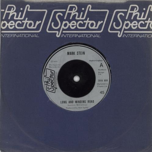 Mark Stein Long And Winding Road 7" vinyl single (7 inch record / 45) UK 4K207LO789059
