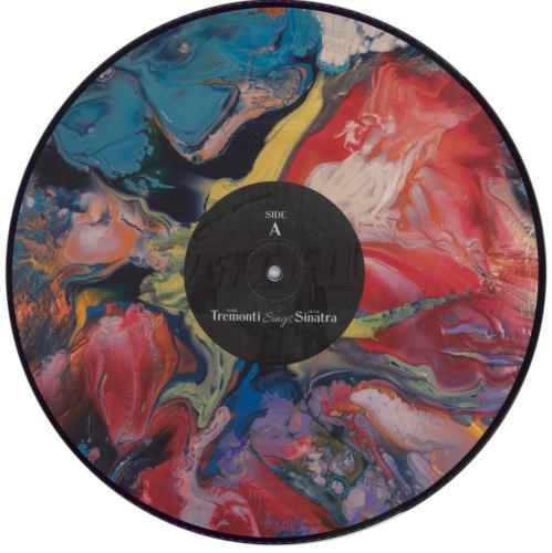 Mark Tremonti Sings Frank Sinatra - Red Marble Vinyl + Signed Insert vinyl LP album (LP record) US 94VLPSI873227