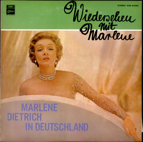 Marlene Dietrich Wiedersehen Mit Marlene: Marlene Dietrich In Deutschland vinyl LP album (LP record) Japanese IETLPWI527634