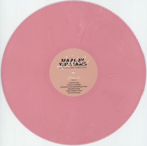 Marlon Williams Live At Auckland Town Hall - Pink Vinyl 2-LP vinyl record set (Double LP Album) US O7T2LLI872376
