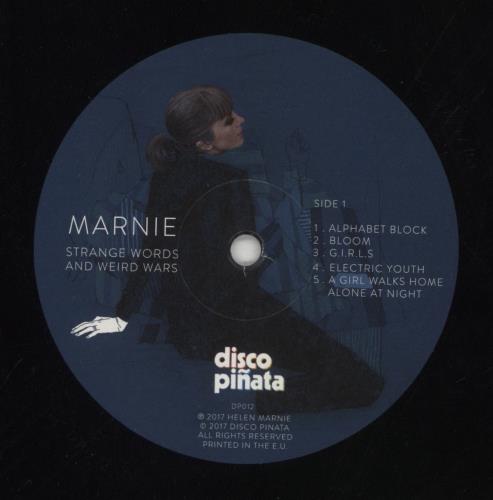 Marnie Strange Words And Weird Wars vinyl LP album (LP record) UK OHWLPST850140