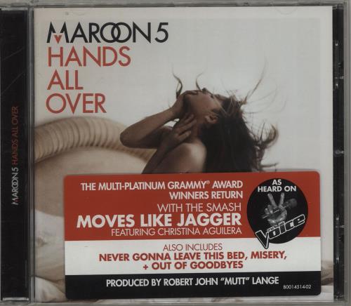 Maroon 5 Hands All Over - 2011 issue CD album (CDLP) UK MR5CDHA684105
