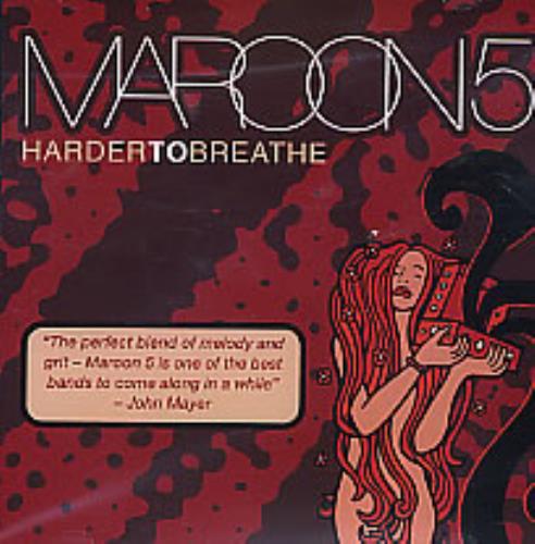 Maroon 5 Harder To Breathe CD single (CD5 / 5") US MR5C5HA275888
