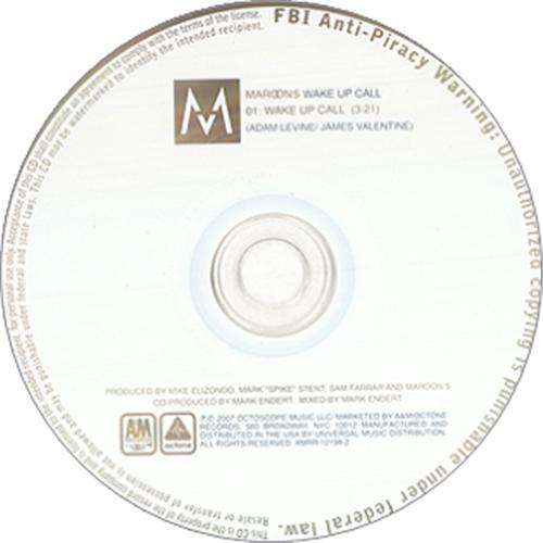 Maroon 5 Wake Up Call CD single (CD5 / 5") US MR5C5WA409798