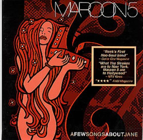 Maroon 5 A Few Songs About Jane Us Promo Cd Single Cd5 5