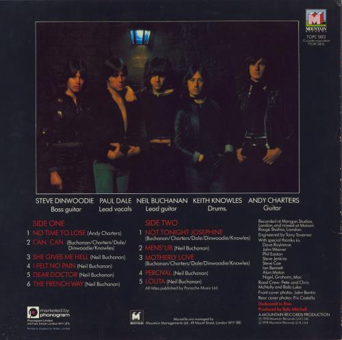 Marseille Red, White and Slightly Blue vinyl LP album (LP record) UK MSELPRE814152