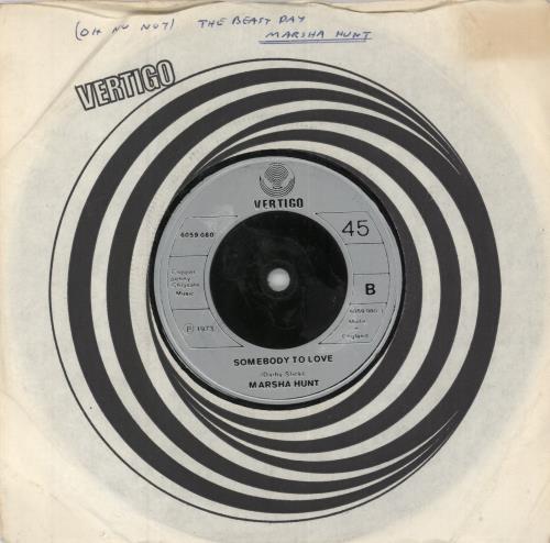 Marsha Hunt (Oh, No! Not) The Beast Day 7" vinyl single (7 inch record / 45) UK HAH07OH689560