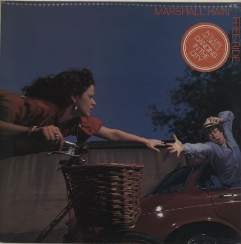 Marshall Hain Free Ride - Stickered Picture sleeve vinyl LP album (LP record) UK MN4LPFR686010