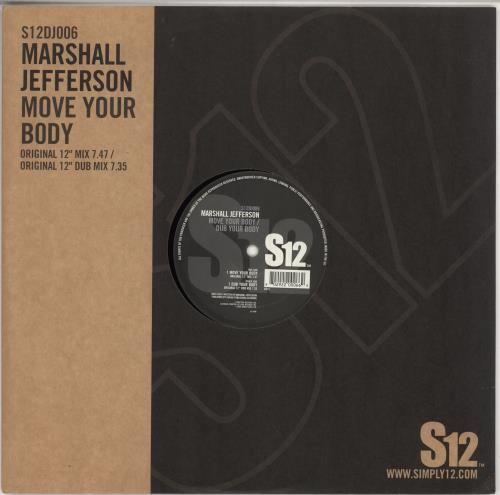 Marshall Jefferson Move Your Body 12" vinyl single (12 inch record / Maxi-single) UK MJF12MO729595