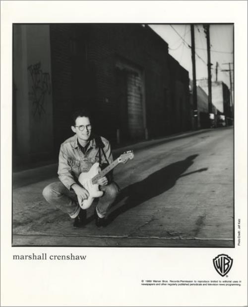 Marshall Crenshaw Good Evening US Promo media press pack (490592) PRESS