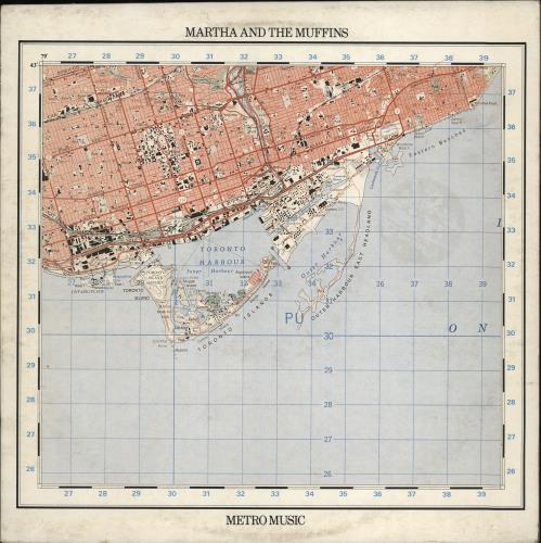 Martha & The Muffins Metro Music - EX vinyl LP album (LP record) UK MMFLPME91746