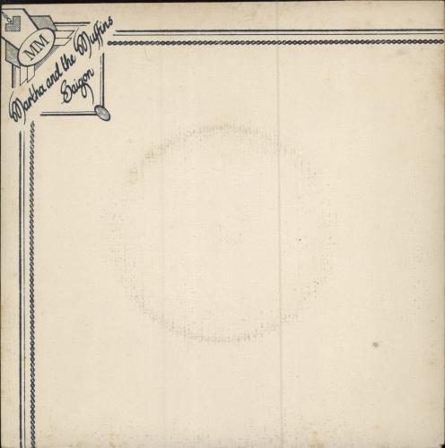 Martha & The Muffins Saigon - Solid - Blue 7" vinyl single (7 inch record / 45) UK MMF07SA784468