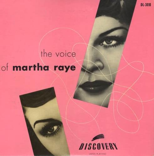 Martha Raye The Voice Of Martha Raye 10" vinyl single (10 inch record) US MR610TH381990