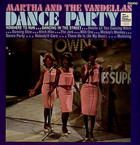 Martha Reeves & The Vandellas Dance Party vinyl LP album (LP record) UK RVELPDA351393