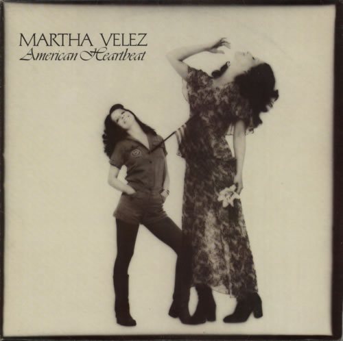 Martha Velez American Heartbeat vinyl LP album (LP record) UK MRVLPAM618380