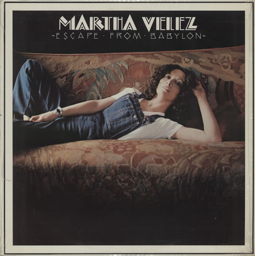 Martha Velez Escape From Babylon vinyl LP album (LP record) US MRVLPES575701