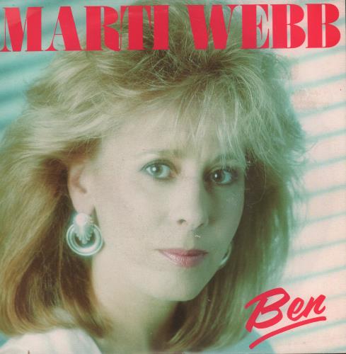 Marti Webb Ben 7" vinyl single (7 inch record / 45) UK MWB07BE653148