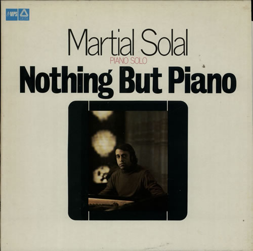 Martial Solal Nothing But Piano vinyl LP album (LP record) Dutch MS4LPNO627270