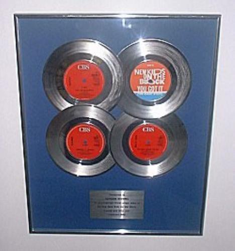 Martika I Feel The Earth Move + others award disc UK MTKAWIF157907