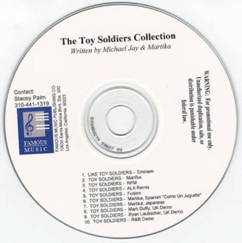 Martika The Toy Soldiers Collection CD-R acetate US MTKCRTH353691