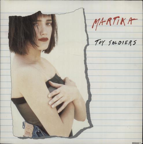 Martika Toy Soldiers 7" vinyl single (7 inch record / 45) UK MTK07TO226306