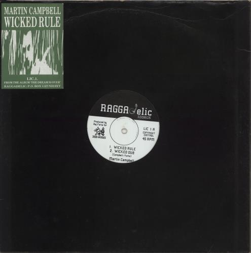 Martin Campbell Wicked Rule 12" vinyl single (12 inch record / Maxi-single) UK Q7R12WI709247