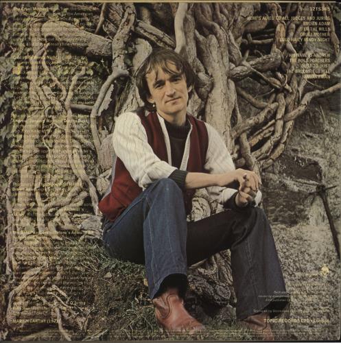 Martin Carthy Landfall vinyl LP album (LP record) UK CAYLPLA392042