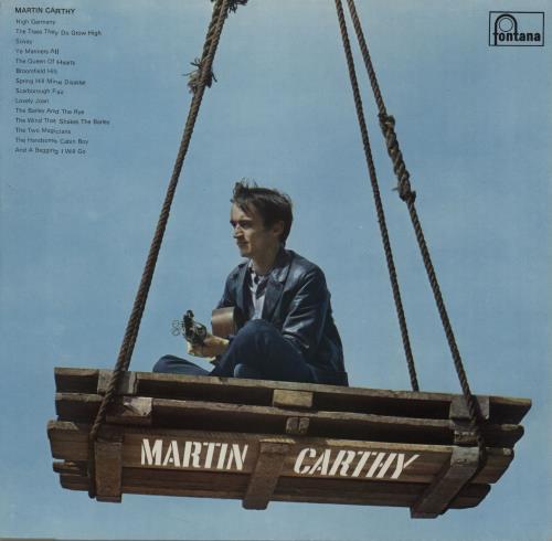 Martin Carthy Martin Carthy vinyl LP album (LP record) UK CAYLPMA657140