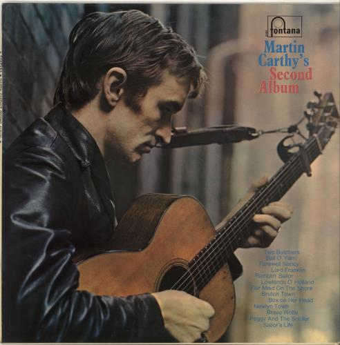 Martin Carthy Second Album - Mono vinyl LP album (LP record) UK CAYLPSE703656