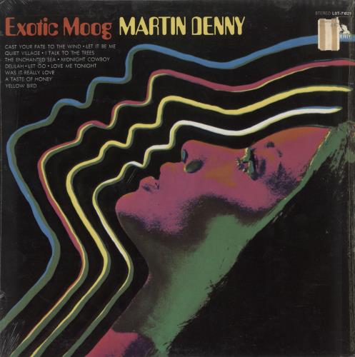 Martin Denny Exotic Moog vinyl LP album (LP record) US DNNLPEX717204