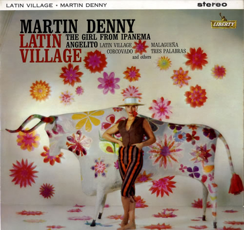 Martin Denny Latin Village vinyl LP album (LP record) UK DNNLPLA550103