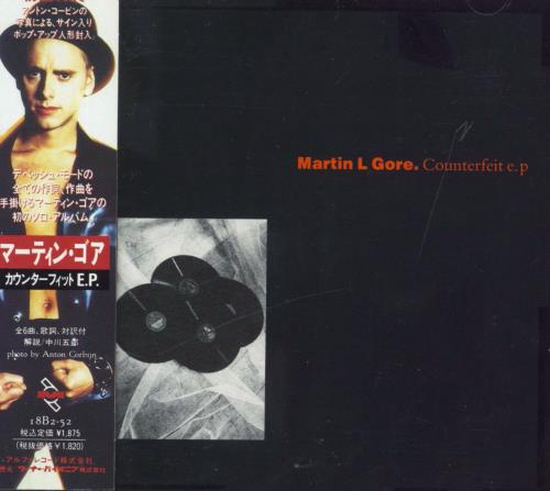 Martin Gore Counterfeit E.P. + Stand Up CD single (CD5 / 5") Japanese GORC5CO182678
