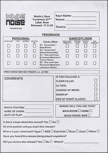 Martin Gore Loverman EP 12" vinyl single (12 inch record / Maxi-single) UK GOR12LO379900