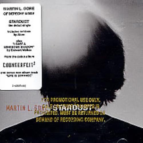 Martin Gore Stardust CD single (CD5 / 5") US GORC5ST278635