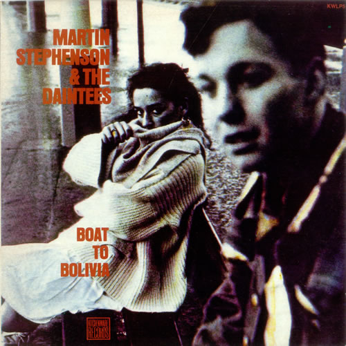 Martin Stephenson & The Daintees Boat To Bolivia + Press Kit vinyl LP album (LP record) UK M&DLPBO521925