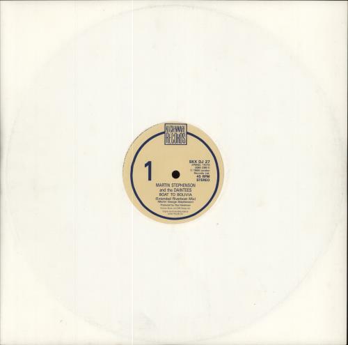 Martin Stephenson & The Daintees Boat To Bolivia 12" vinyl single (12 inch record / Maxi-single) UK M&D12BO791382