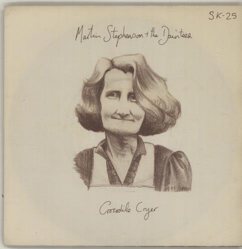 Martin Stephenson & The Daintees Crocodile Cryer 7" vinyl single (7 inch record / 45) UK M&D07CR317469