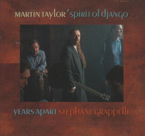 Martin Taylor Years Apart CD album (CDLP) UK M7RCDYE651630