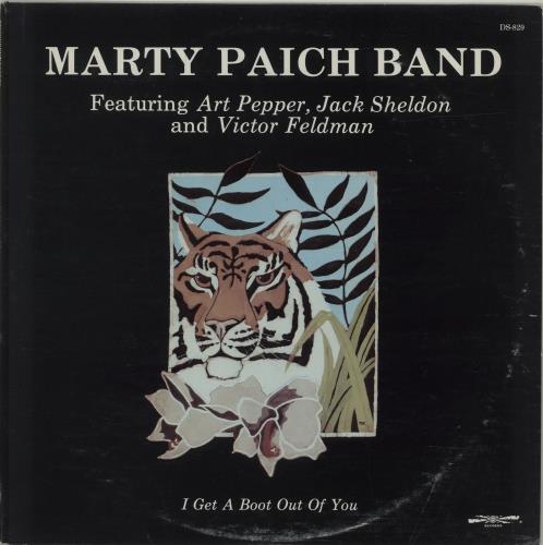 Marty Paich I Get A Boot Out Of You vinyl LP album (LP record) US MYPLPIG471012