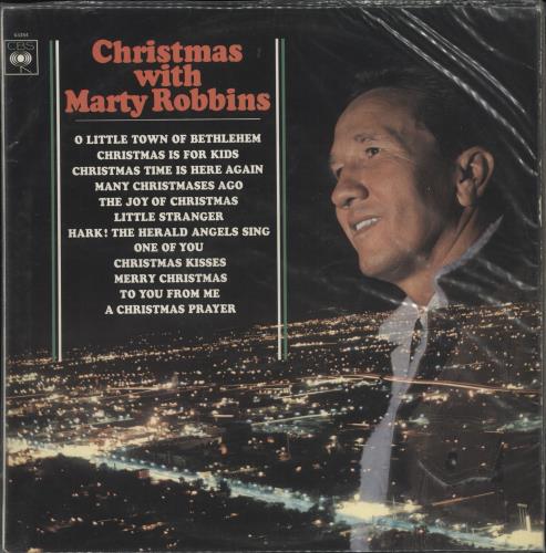 Marty Robbins Christmas With Marty Robbins vinyl LP album (LP record) UK M/RLPCH644117